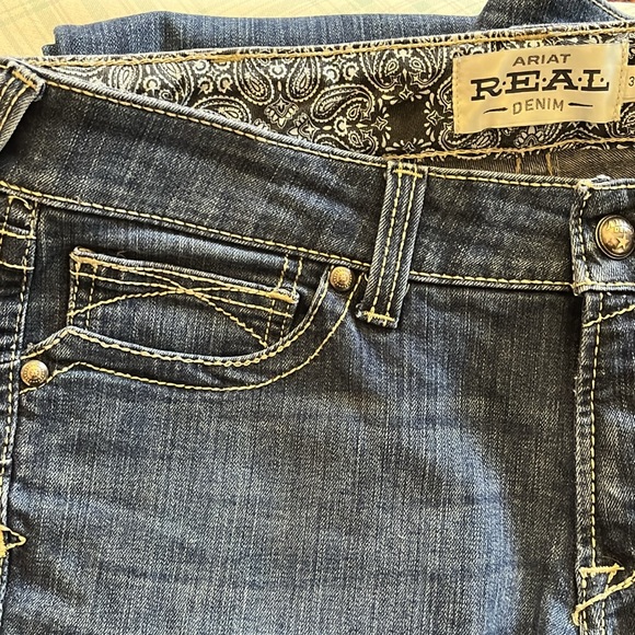 Ariat Spitfire real riding Blue Jean Mid-rise Boot 32L - Picture 5 of 5